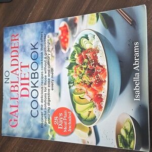 No Gallbladder Diet Cookbook-Paperback, 2023